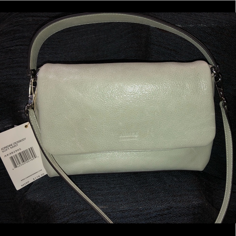 Aimee Kestenberg Leather Crossbody bag, NWT